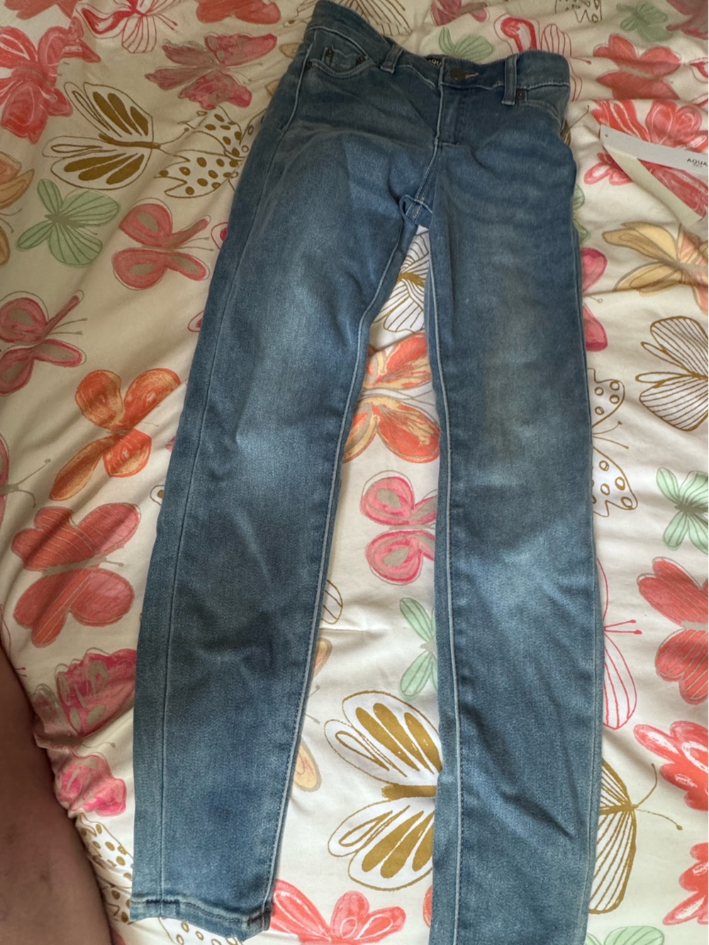 Aqua Kids Light Blue Skinny Jeans
